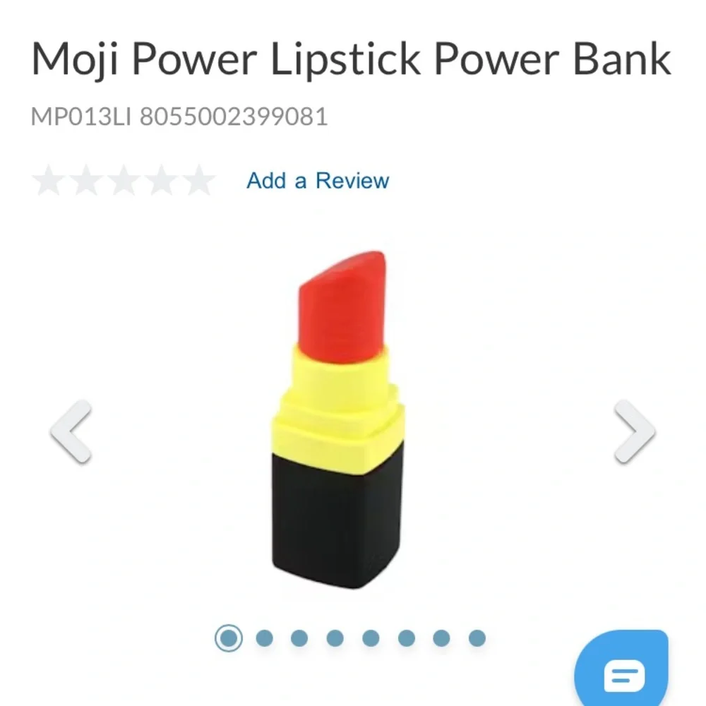 Moji Power Lipstick Soft Touch External Battery 2600 MAH Power Bank TESTED